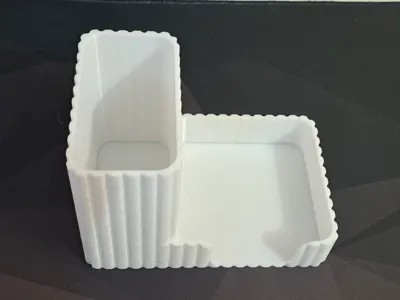 Modern Dual-Compartment Desk Organizer