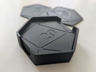D20 Coasters - holder