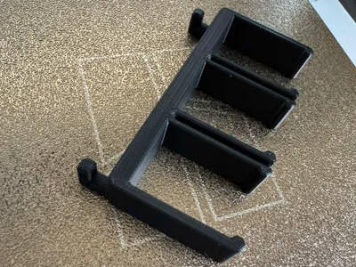 Airsoft 3 pistol mag holder for Skadis [Remix]