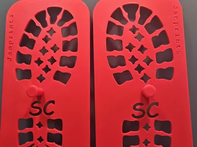 SANTA BOOTS PRINT