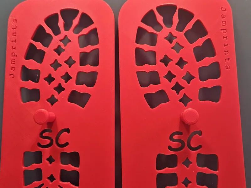SANTA BOOTS PRINT