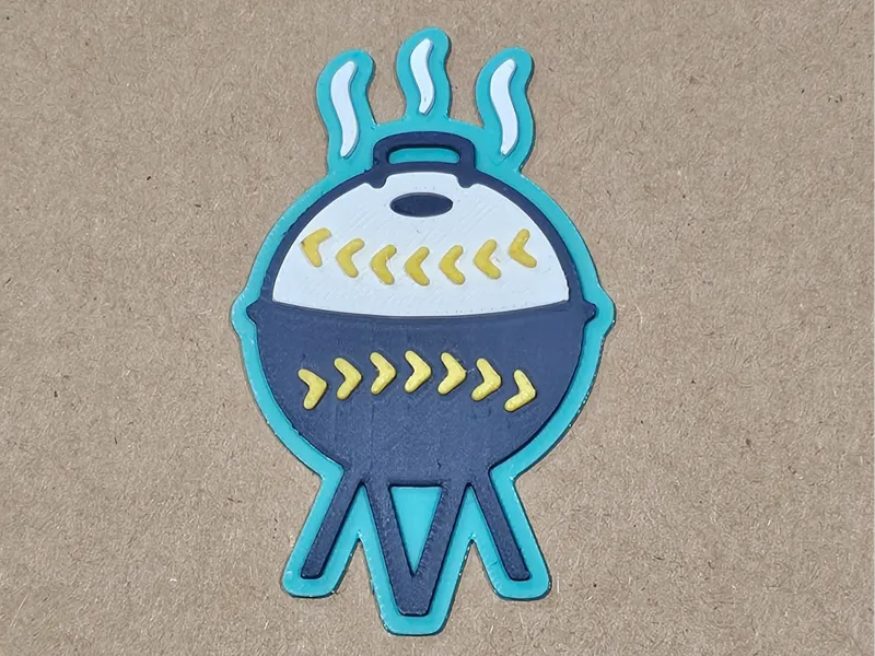 Milwaukee Brewers Grill/Ball Logo