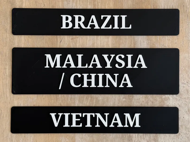 TimeZone Wall Name Plates / Plaques