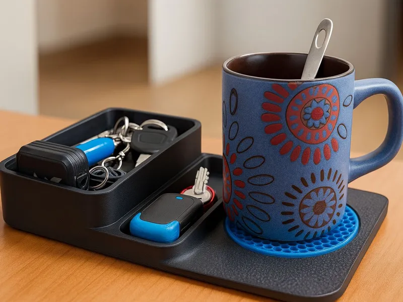 Coaster Desktop Organizer