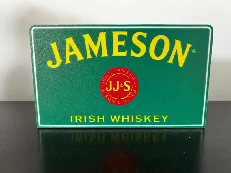 Jameson Whiskey Light Box