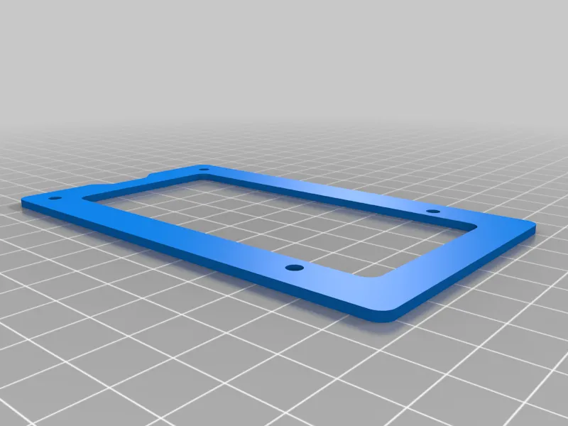 Adafruit Macropad frame mount with screw holes