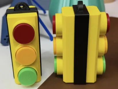 Stoplight clicker
