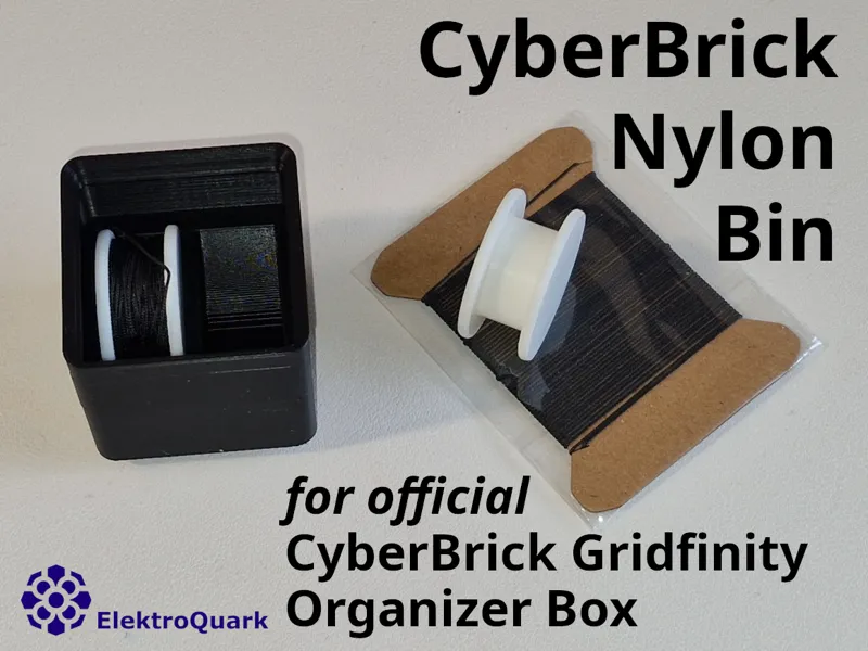 CyberBrick Nylon Cord Bin with reels