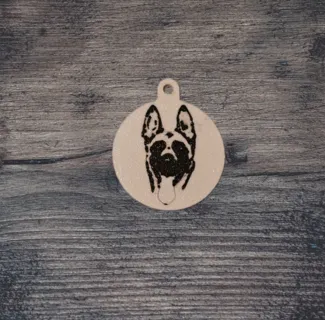 Belgian Malinois Keychain