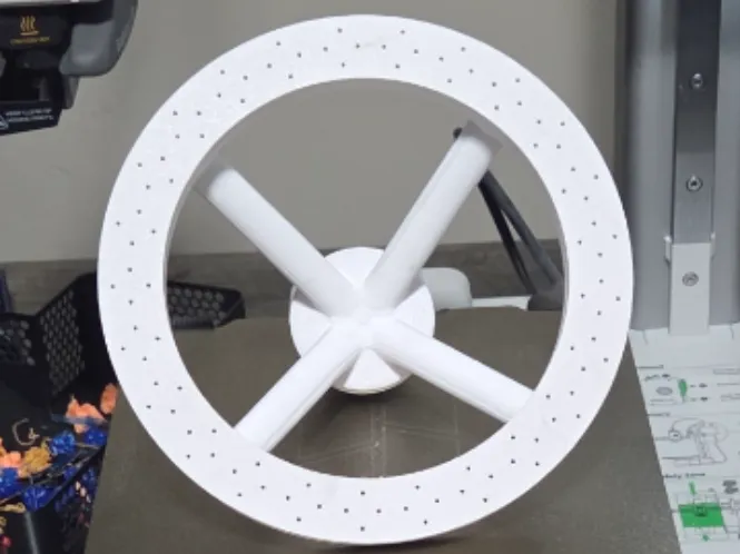 Wheel-Style Showerhead