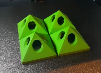 Sturdy Stackable Painting Pyramids