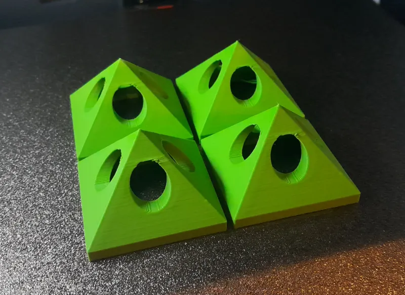 Sturdy Stackable Painting Pyramids