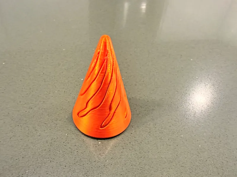 Passthrough Fidget Cone Tall