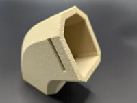 0.2mm layer, 3 walls, 7% infill, fuzzy texture