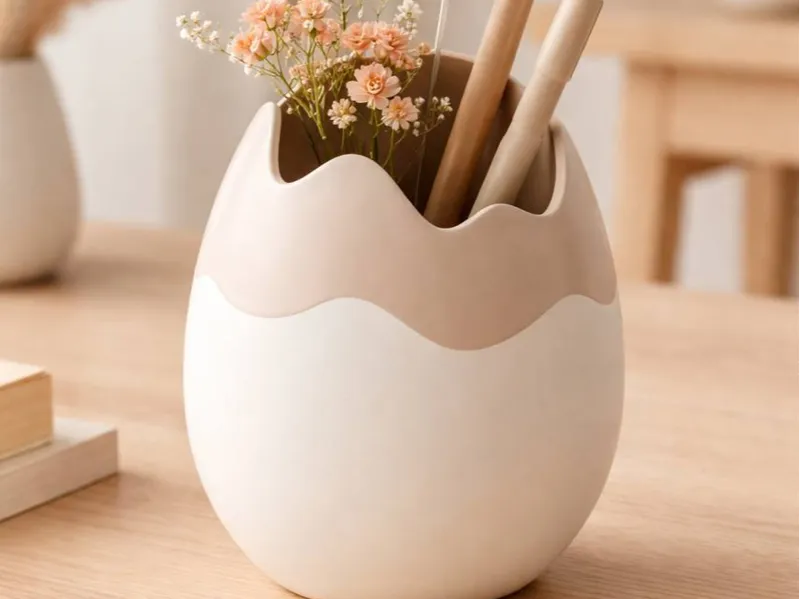 Egg Shell Planter - Easter decorations