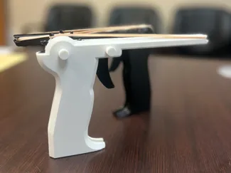 Rubber Band Repeater Pistol (No Hardware Required)