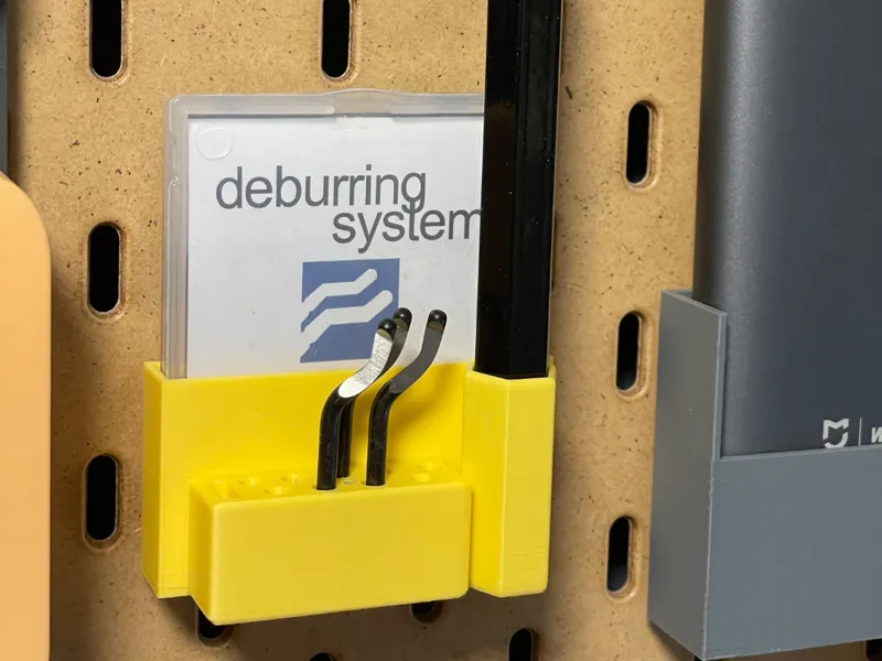 IKEA Skadis deburring tool holder V2