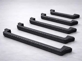 Snake Leather Cabinet Handles – 76mm–256mm – M3/M4