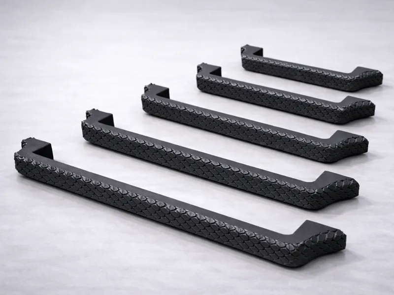 Snake Leather Cabinet Handles – 76mm–256mm – M3/M4