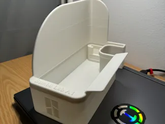 A1 poop bucket with Scraper Holder A1竹屎桶带内置刀架