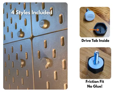 SKÅDIS Color Bolt Caps (4 Styles)