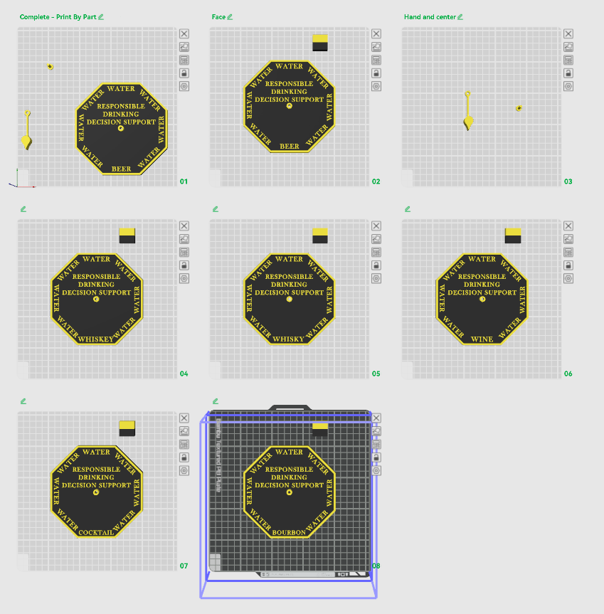 Miniatura 2 do modelo 3D Responsible Drinking Decision Support (RDDS)