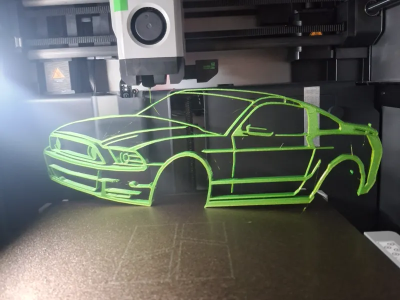 Mustang silhouette