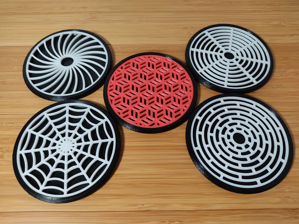 Modular Coaster System With Replaceable Inserts by zentenro MakerWorld ...