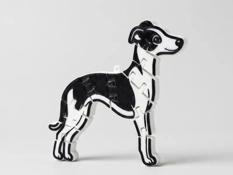 Flexi dog - Whippet, Sighthound