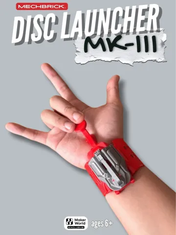 Soporte: Spidey Disc Launcher Mark-III (Quick-Eject) — vista de referencia 2