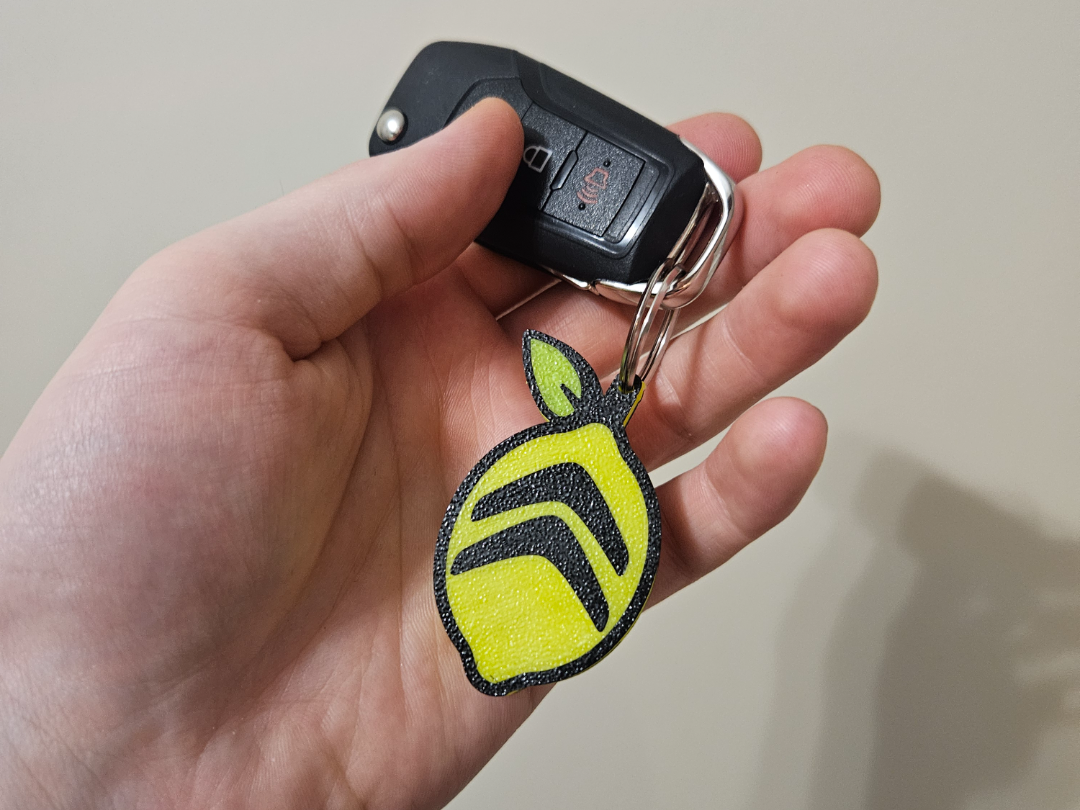 Citroen Cytryna Zitrone Brelok - keychain