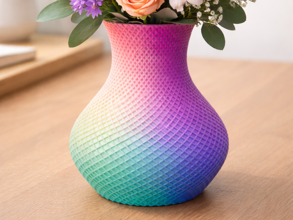Parametrische Gitter-Vase