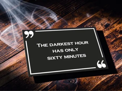 Empower Card - The darkest hour has only...