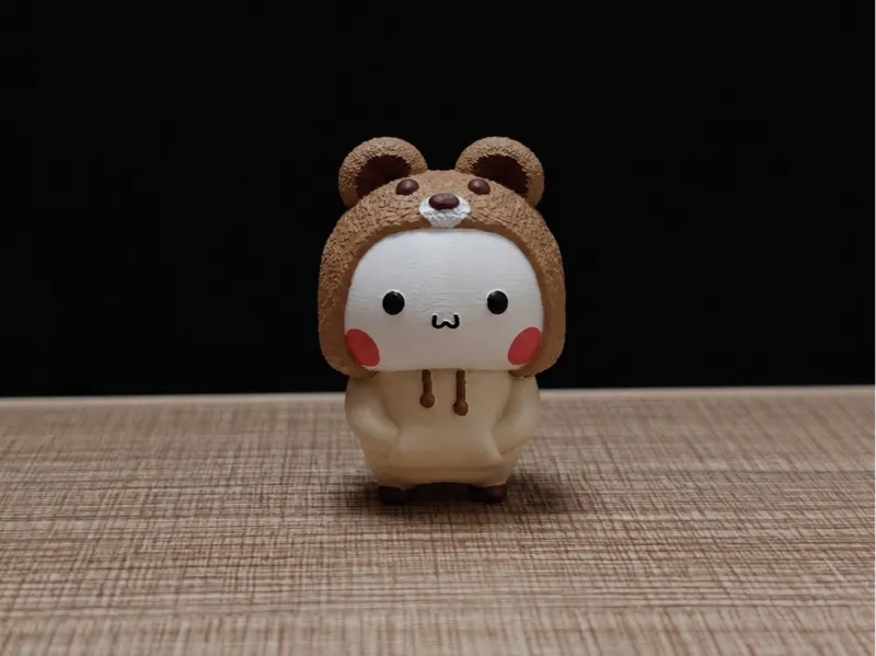 情侣熊系列-小熊卫衣一二（Couple Bear-Little Bear Hoodie yier）