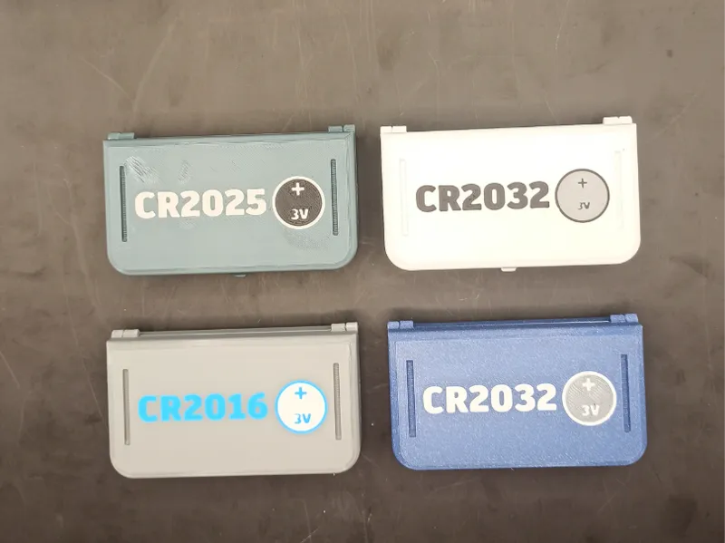 CR2032 CR2025 CR2016 BATTERY BOX HOLDER