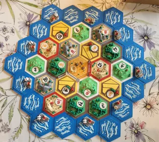 The Settlers of Catan 3D Board (Improved)