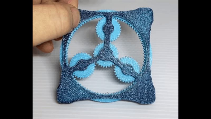 Gear toys type 4 (can be used as coasters)