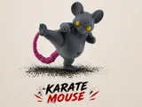 Фигурка Karate Mouse