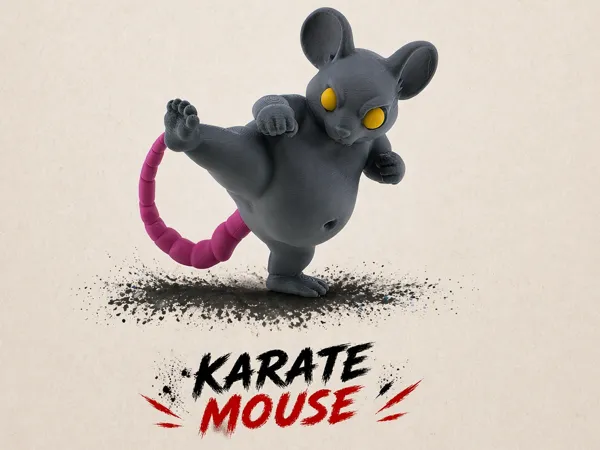 Фигурка Karate Mouse