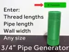 PETG: 0.12mm layer, 2 walls, 15% infill