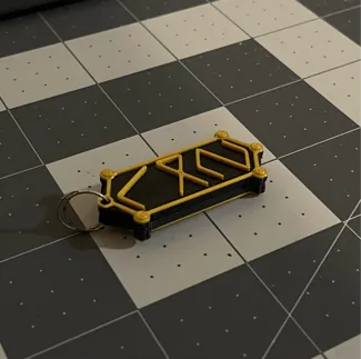 Outer Wilds Coordinates Keychain (NO AMS)