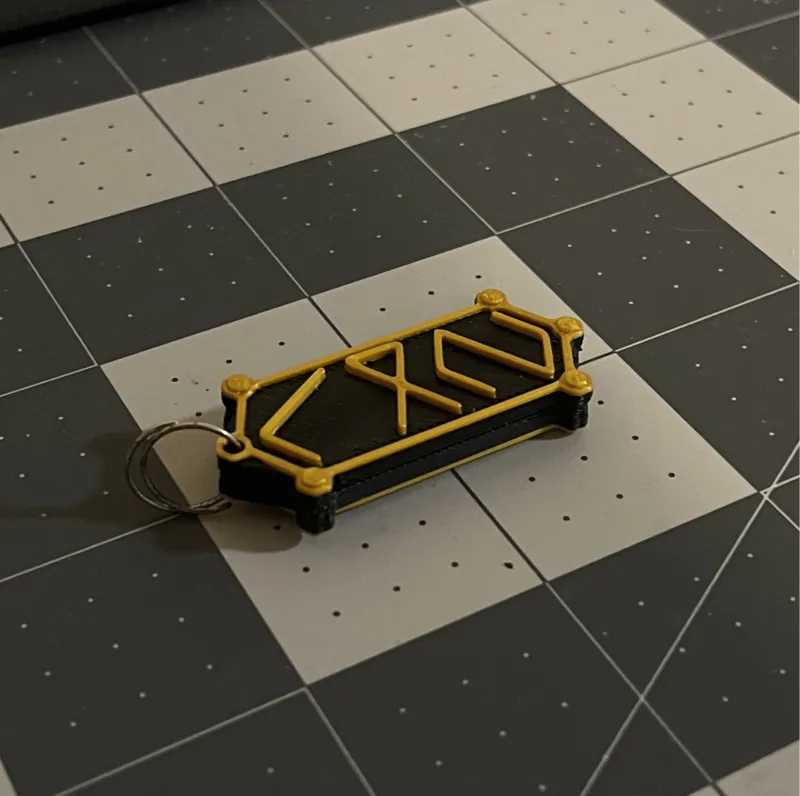 Outer Wilds Coordinates Keychain (NO AMS)