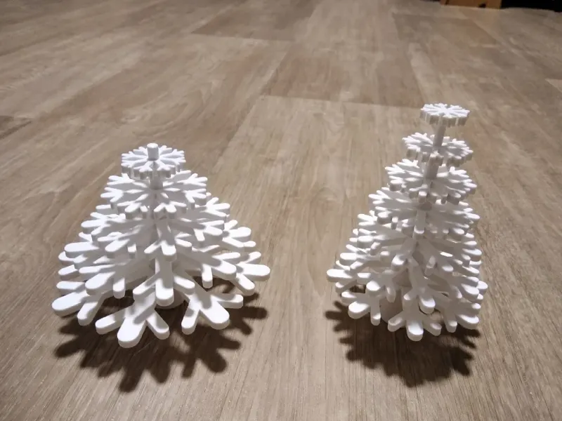 Snow flake tree