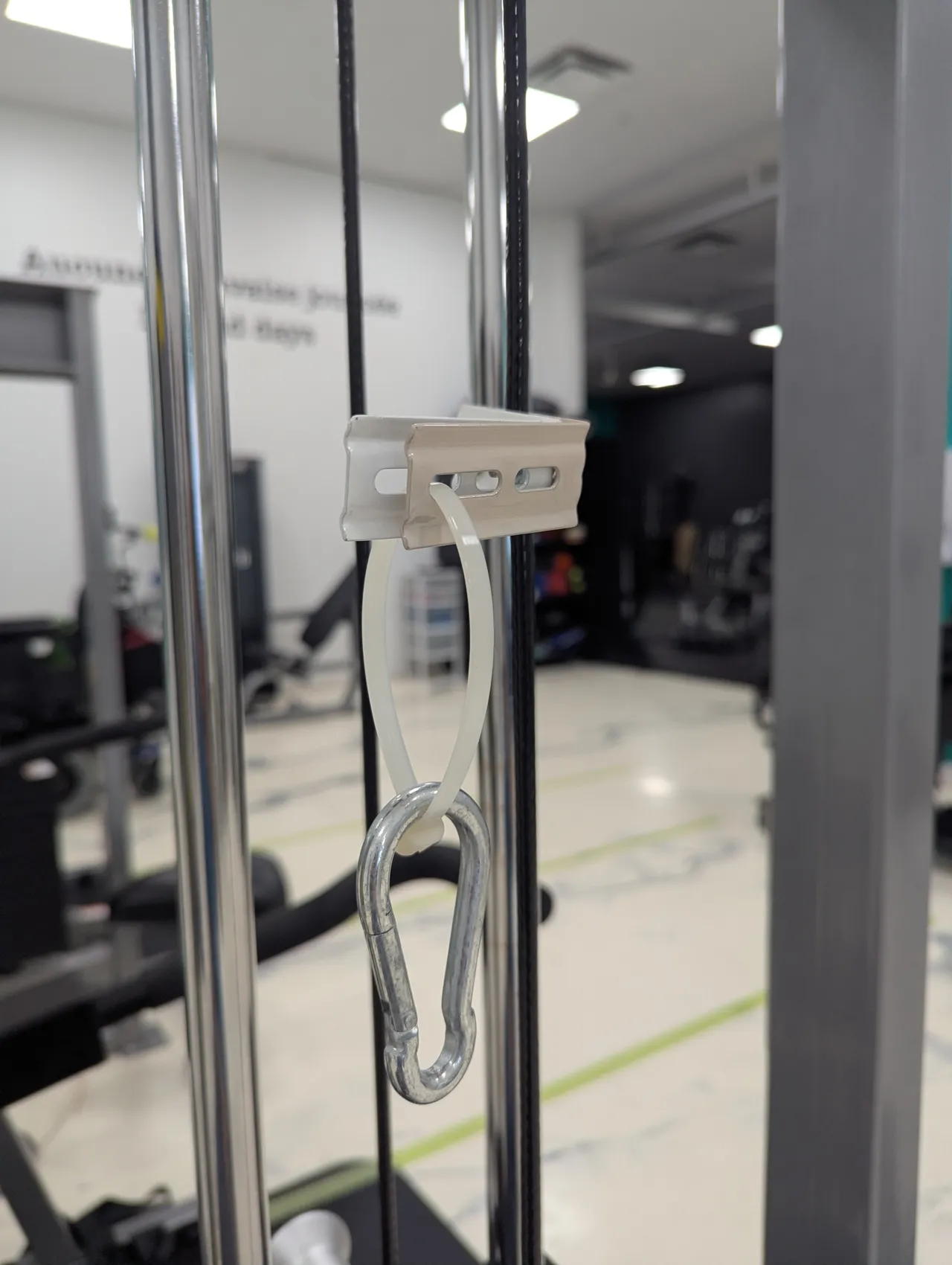 Counterweight for cable machine view 2