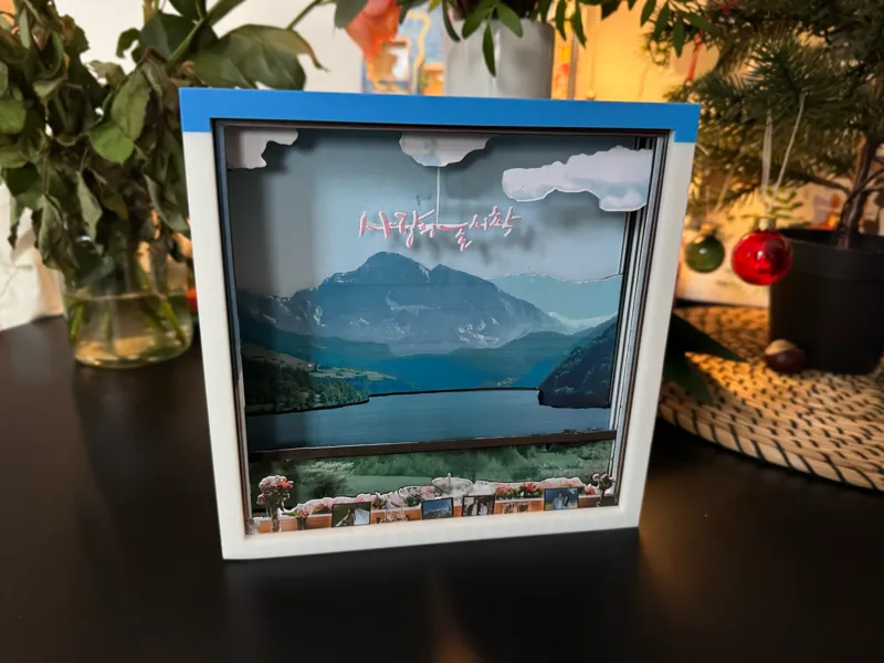 Picture Frame Diorama