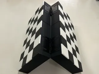 Folding Chess Board. NO AMS.