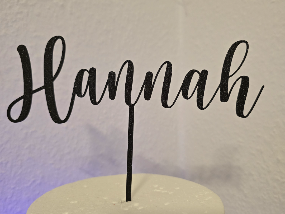 Cake Topper Tortenaufsatz Hannah