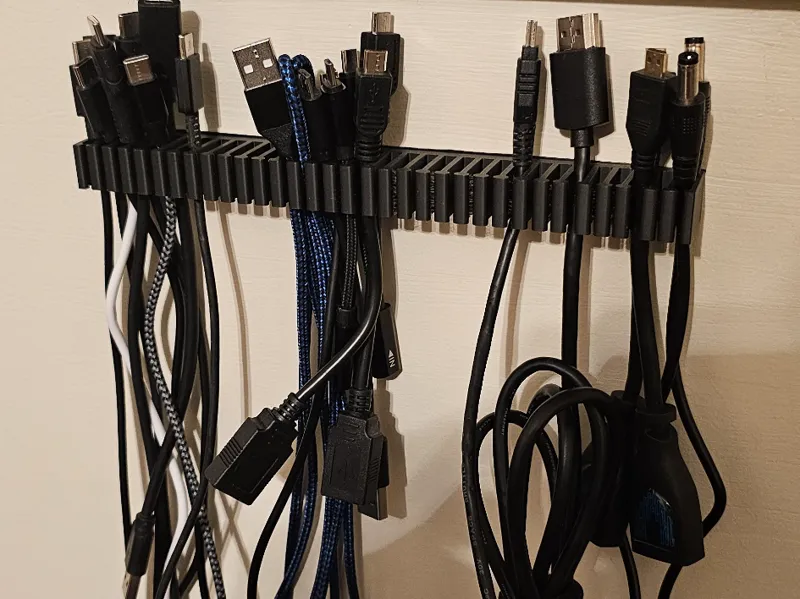 USB Cable Rack
