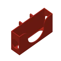 Support glissant pour switch HDMI, panneau Ikea Skadis — photo 6