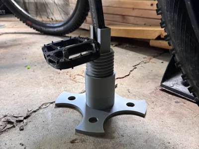 Adjustable Bicycle Pedal Hook Stand